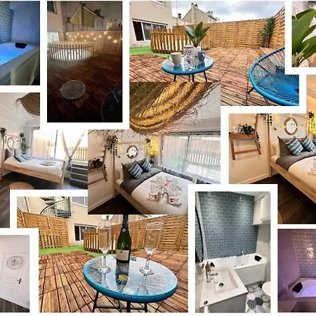 Magic Avec Balneo, Sauna Et Terrasse 公寓