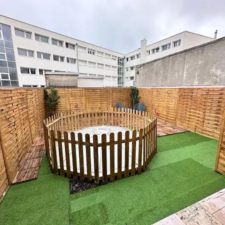 Magic Avec Balneo, Sauna Et Terrasse Апартаменты Реймс