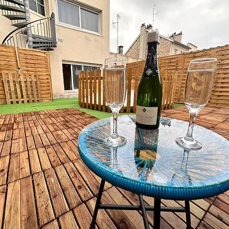 Magic Avec Balneo, Sauna Et Terrasse Apartment Reims